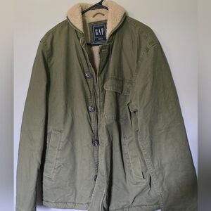 Men’s Gap Sherling Deck Jacket - size medium